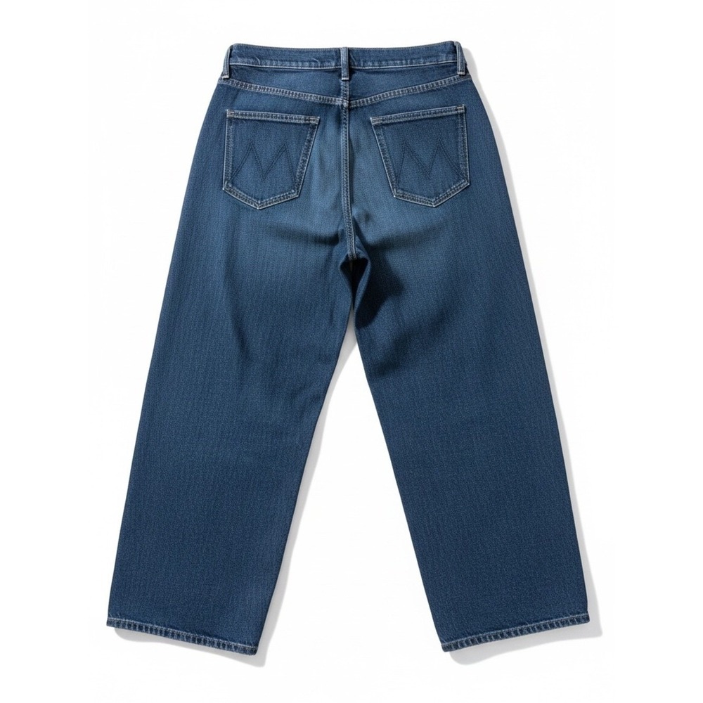 Mother Superior The Delinquent Ankle Jeans Women 28 NWT Wide Leg Made In Shade - Picture 6 of 14